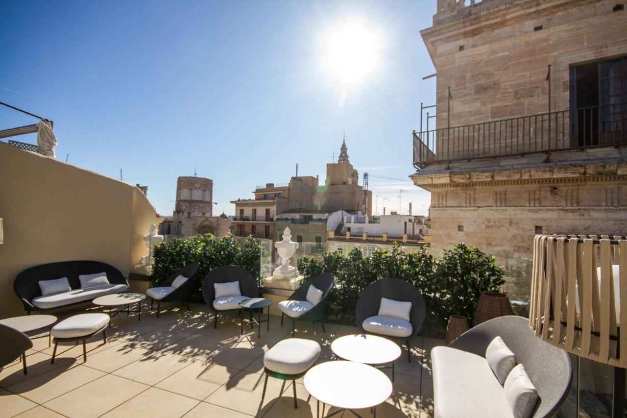 Myr Palacio Vallier Valencia Exterior foto Rooftop terrace